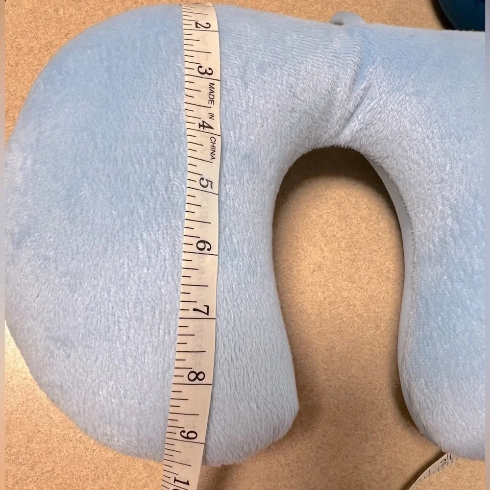 Velocity Light Blue Travel Pillow